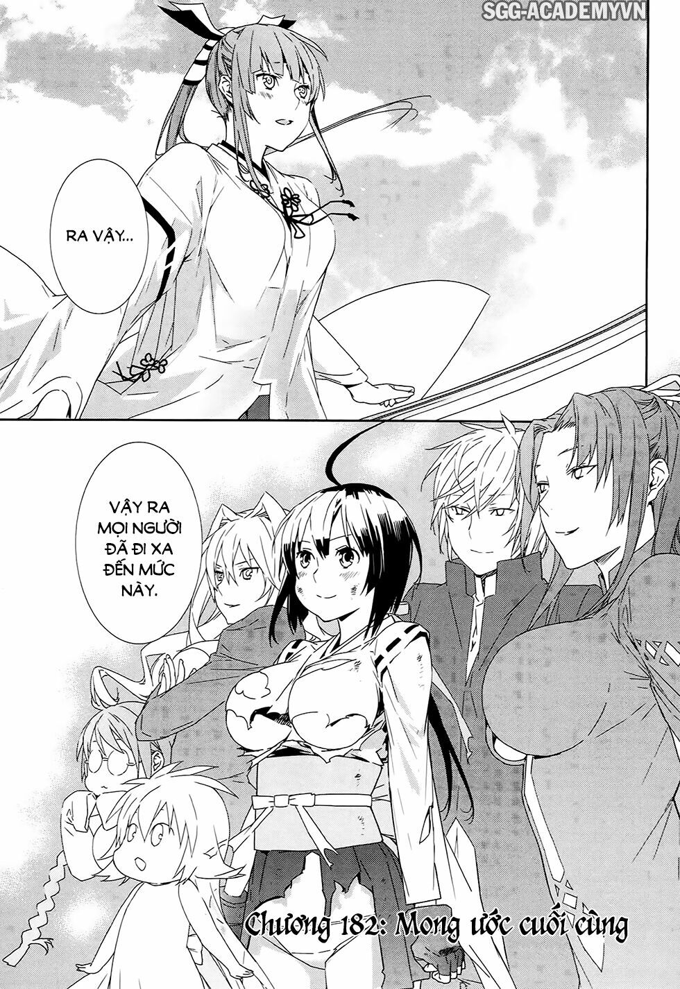 Sekirei: Chapter 182