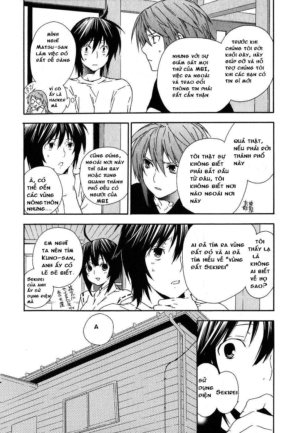 Sekirei: Chapter 36