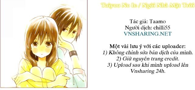 Ngôi Nhà Mặt Trời: Chapter 1