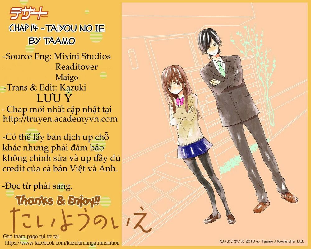 Ngôi Nhà Mặt Trời: Chapter 14
