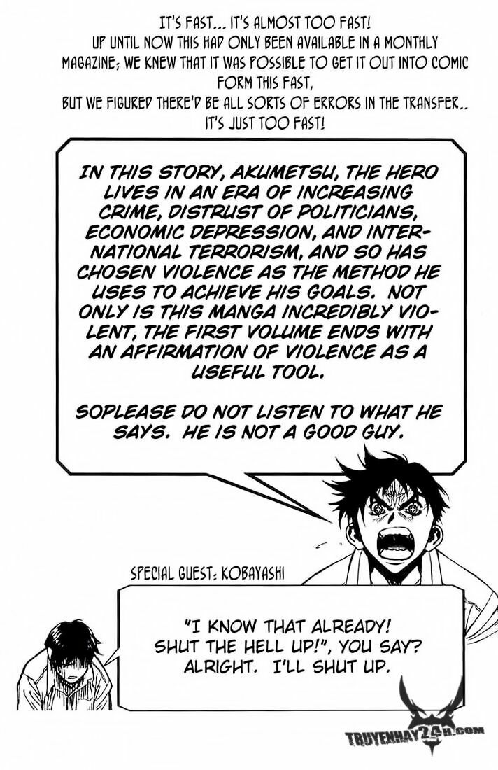 Akumetsu: Chapter 7: - Vạch chết