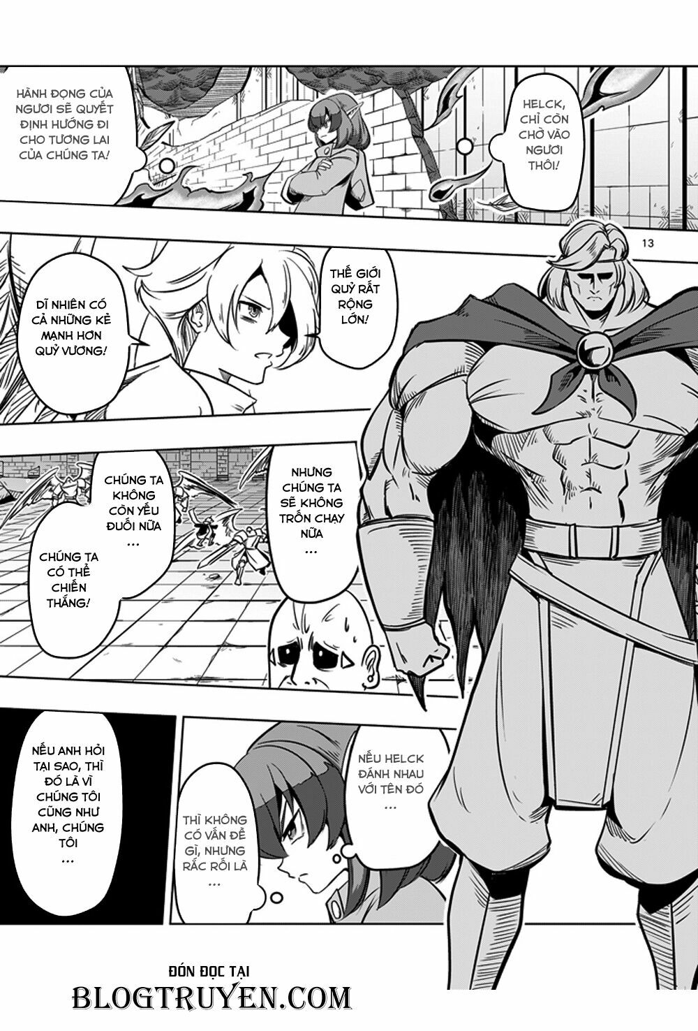 Helck Manga: Chapter 10: Shock