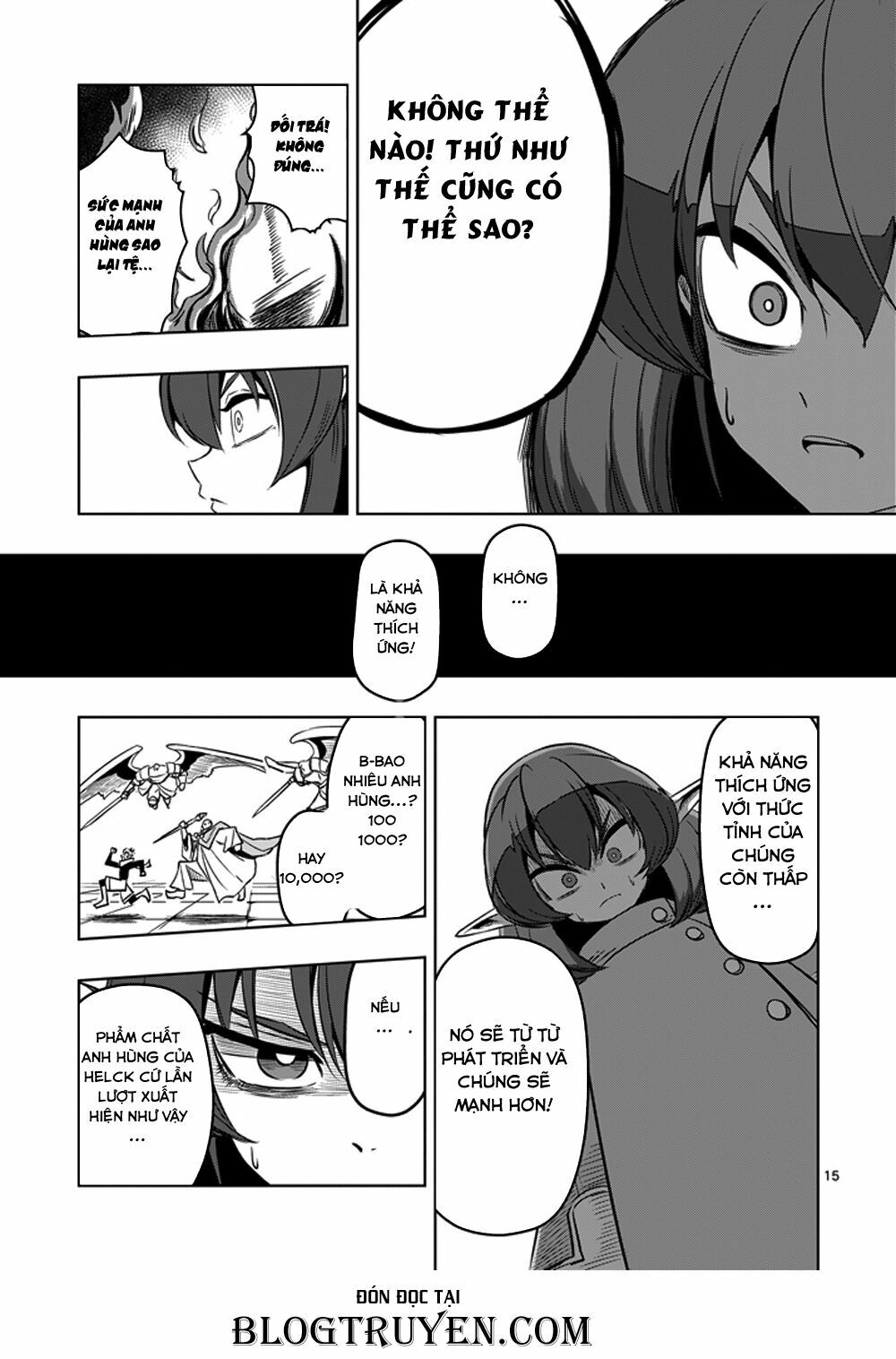 Helck Manga: Chapter 10: Shock