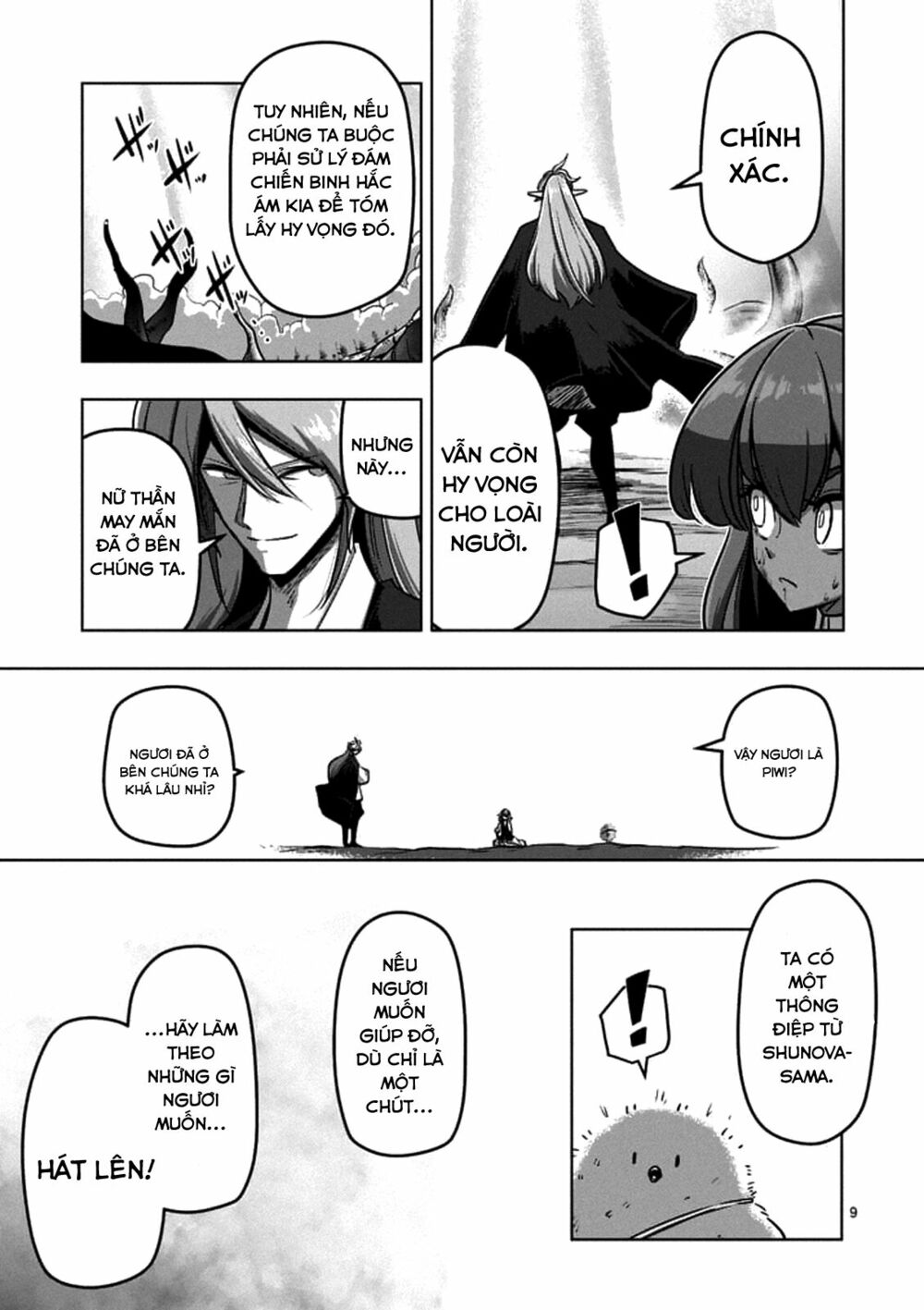 Helck Manga: Chapter 100.1: Thông Điệp