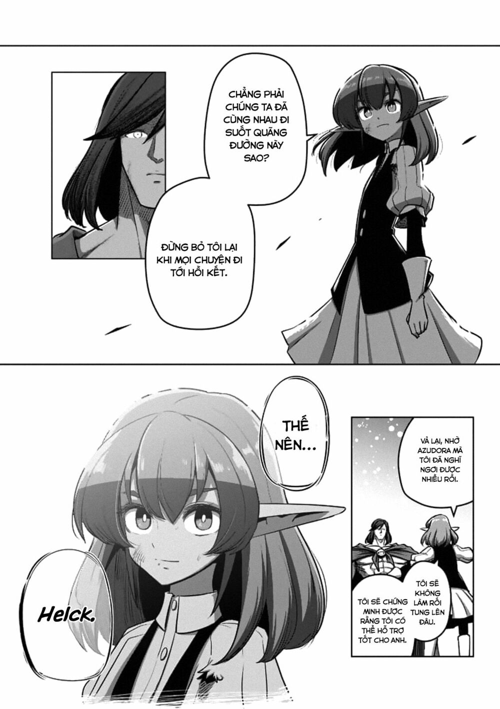 Helck Manga: Chapter 103.1: Bên trong ánh sáng