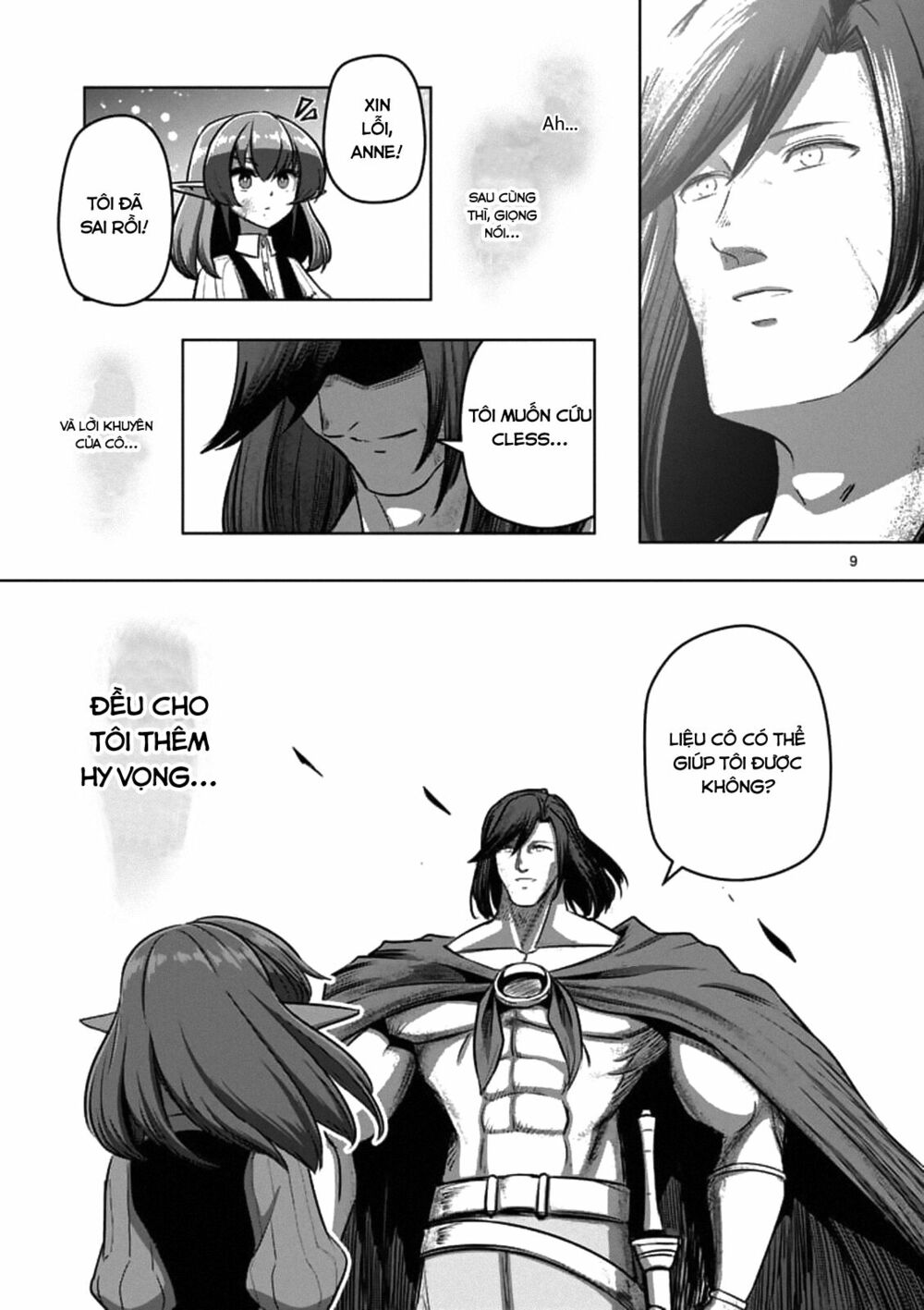 Helck Manga: Chapter 103.1: Bên trong ánh sáng