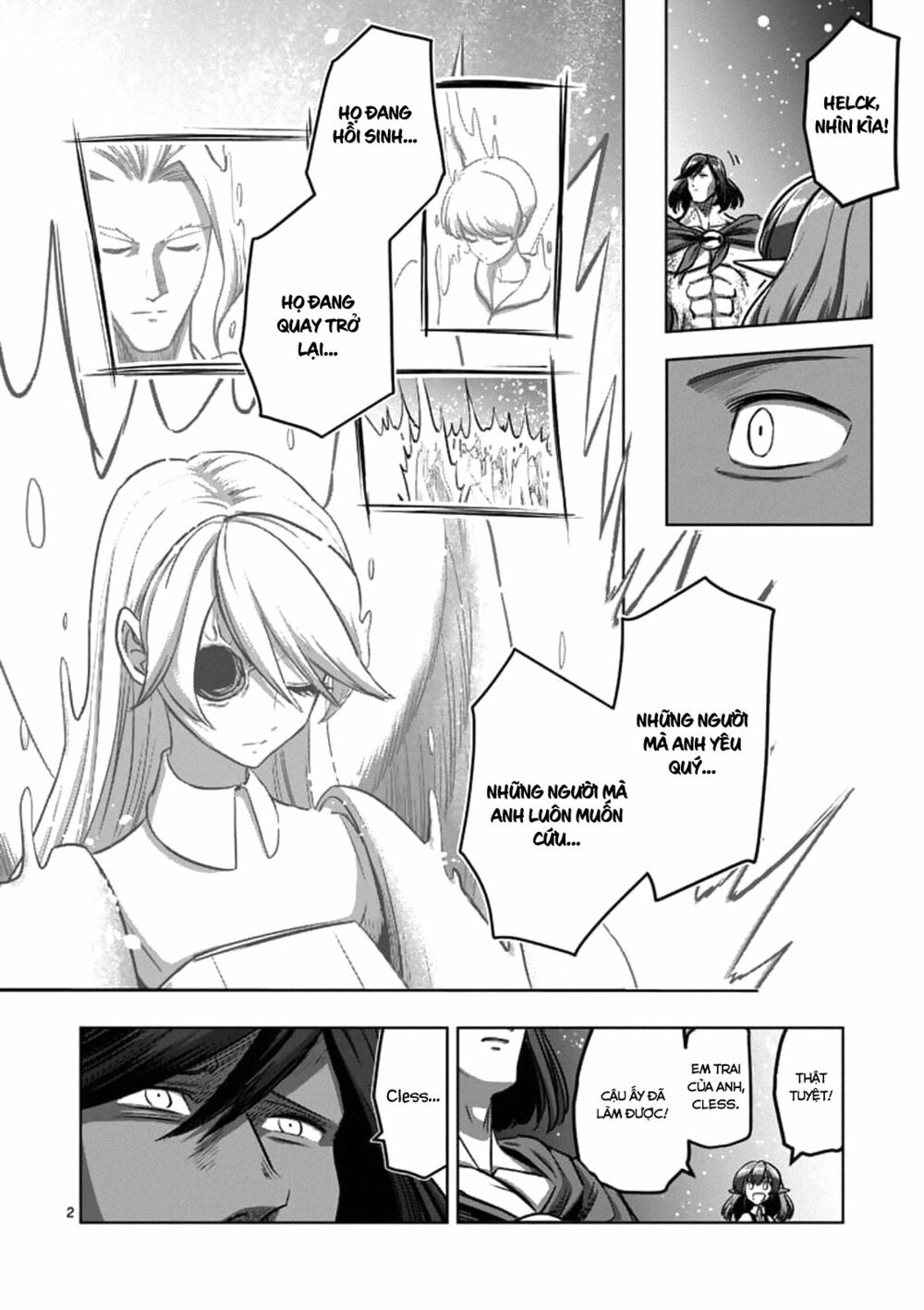Helck Manga: Chapter 103.1: Bên trong ánh sáng