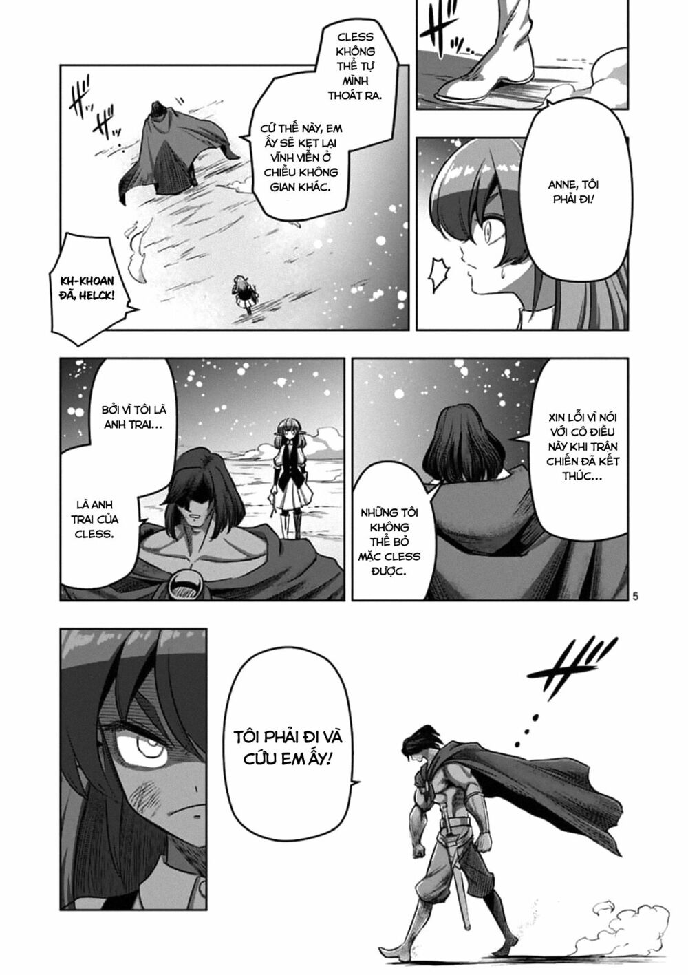 Helck Manga: Chapter 103.1: Bên trong ánh sáng