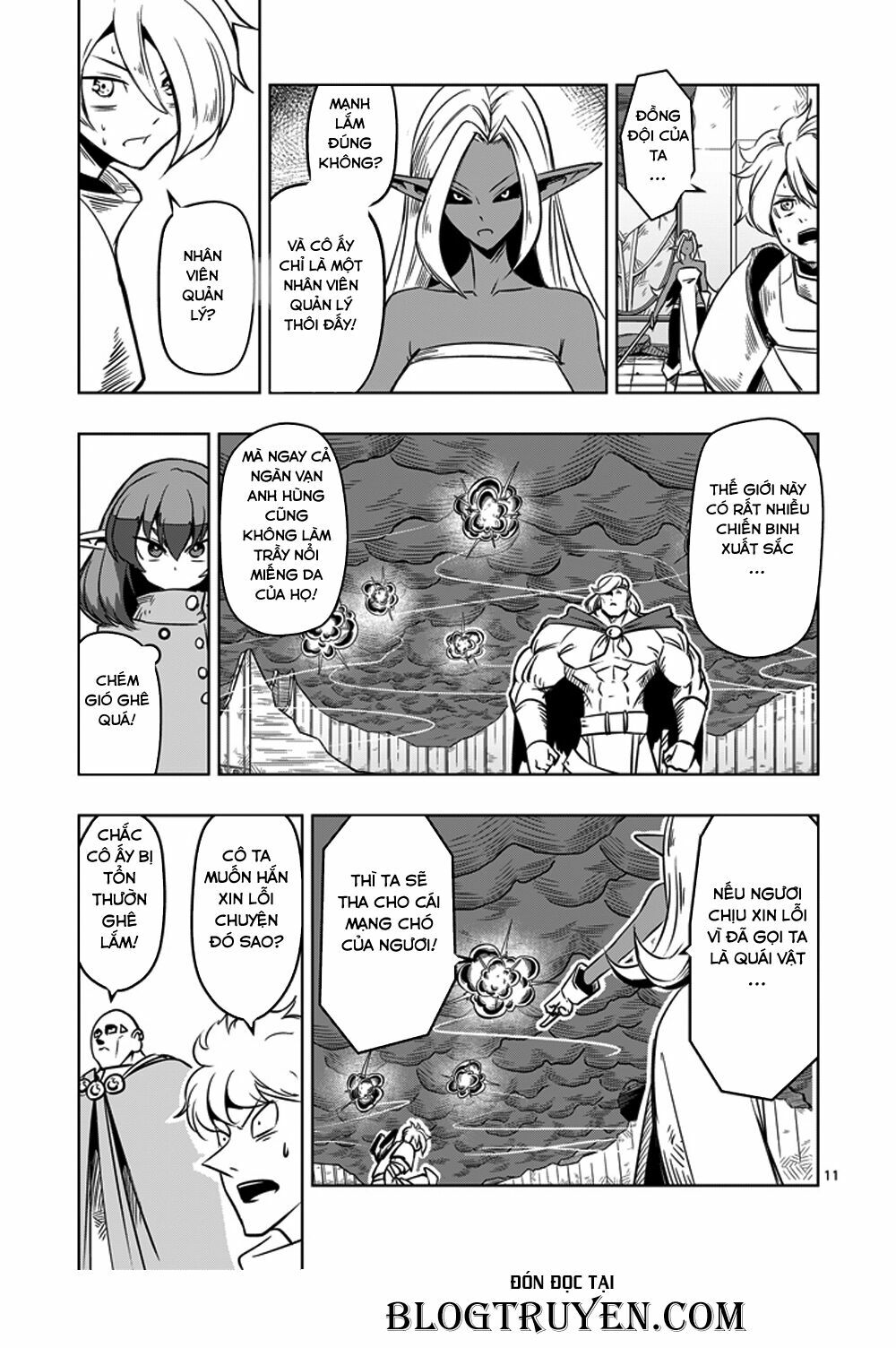 Helck Manga: Chapter 11: Hyura của tộc Aharudo