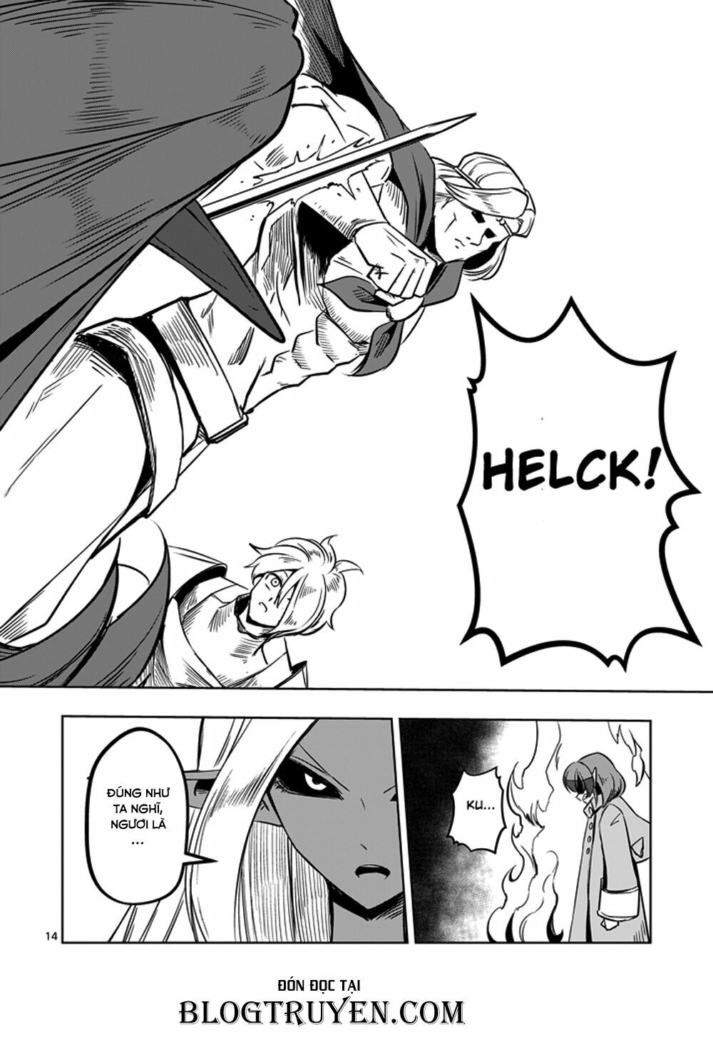 Helck Manga: Chapter 11: Hyura của tộc Aharudo