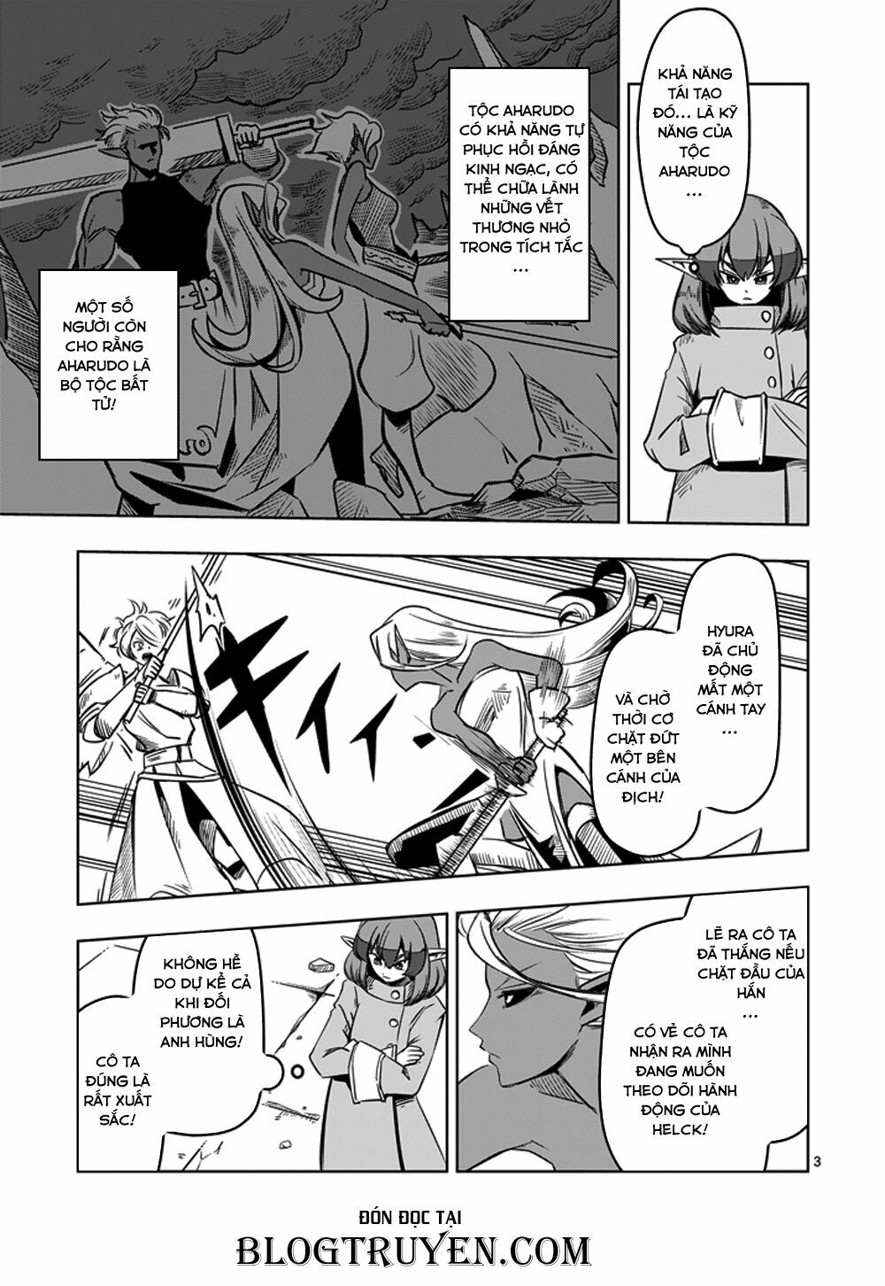 Helck Manga: Chapter 11: Hyura của tộc Aharudo