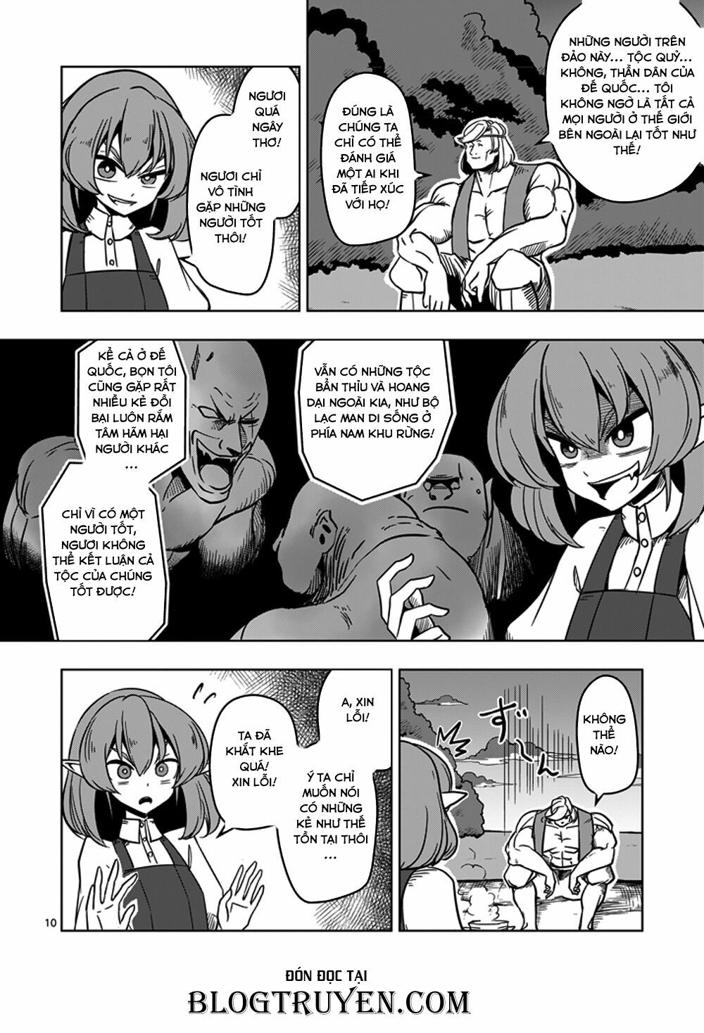 Helck Manga: Chapter 16: Lửa trại