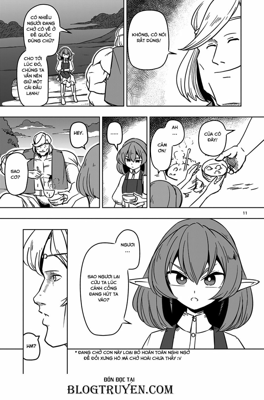 Helck Manga: Chapter 16: Lửa trại