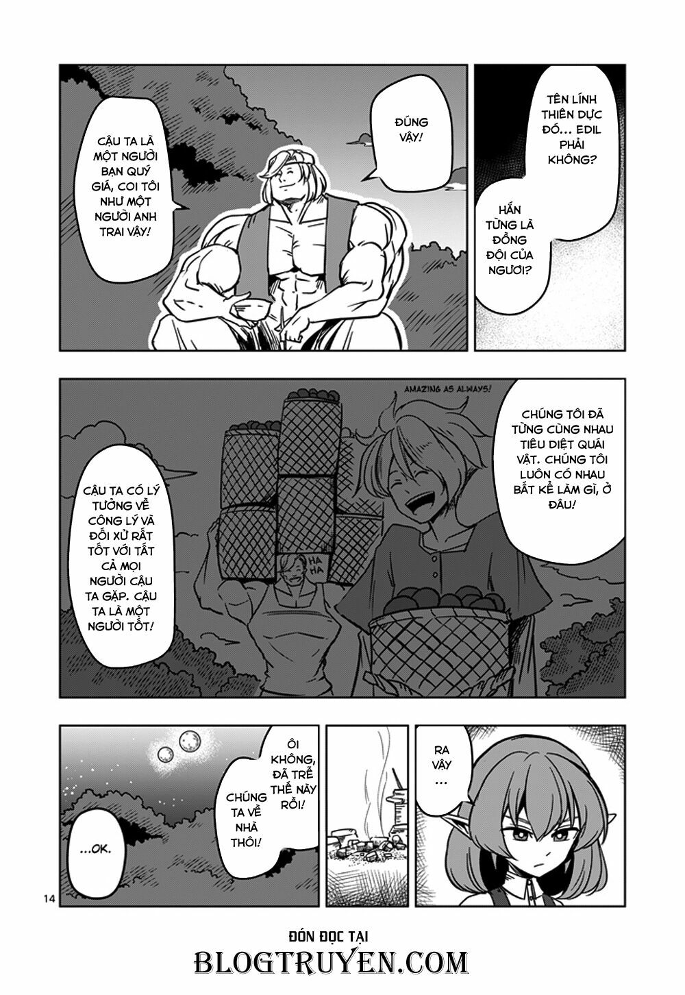 Helck Manga: Chapter 16: Lửa trại