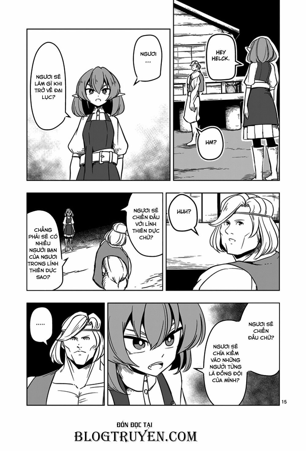 Helck Manga: Chapter 16: Lửa trại