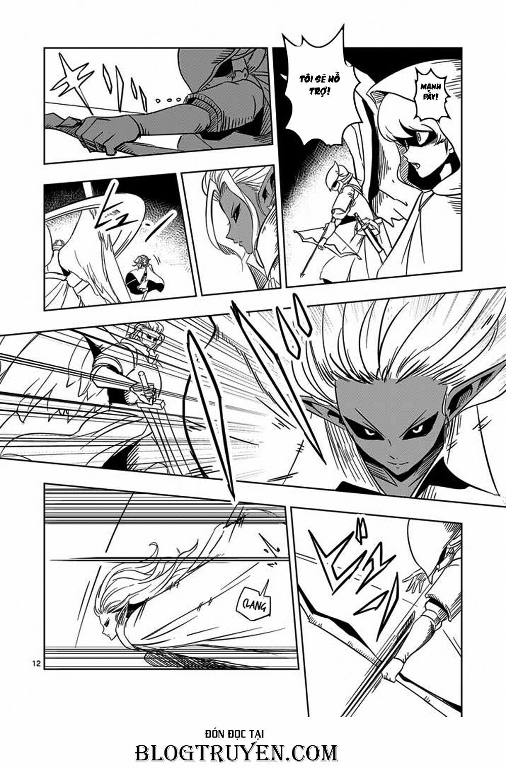 Helck Manga: Chapter 17: Tấn công, Lính thiên dực
