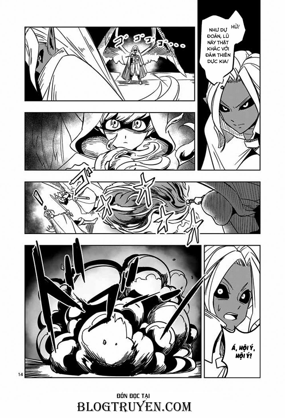 Helck Manga: Chapter 17: Tấn công, Lính thiên dực