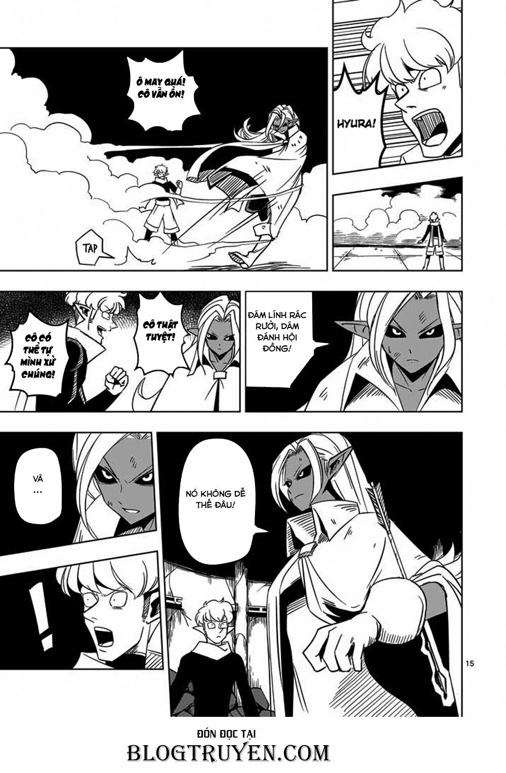 Helck Manga: Chapter 17: Tấn công, Lính thiên dực