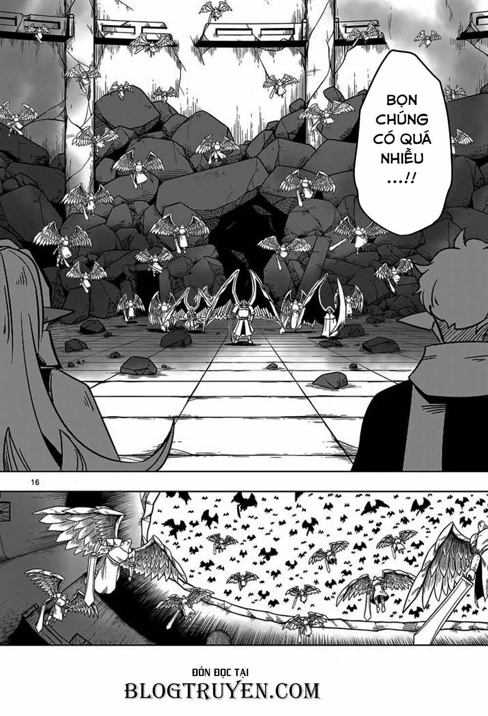 Helck Manga: Chapter 17: Tấn công, Lính thiên dực