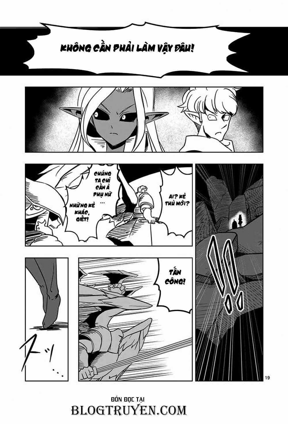 Helck Manga: Chapter 17: Tấn công, Lính thiên dực