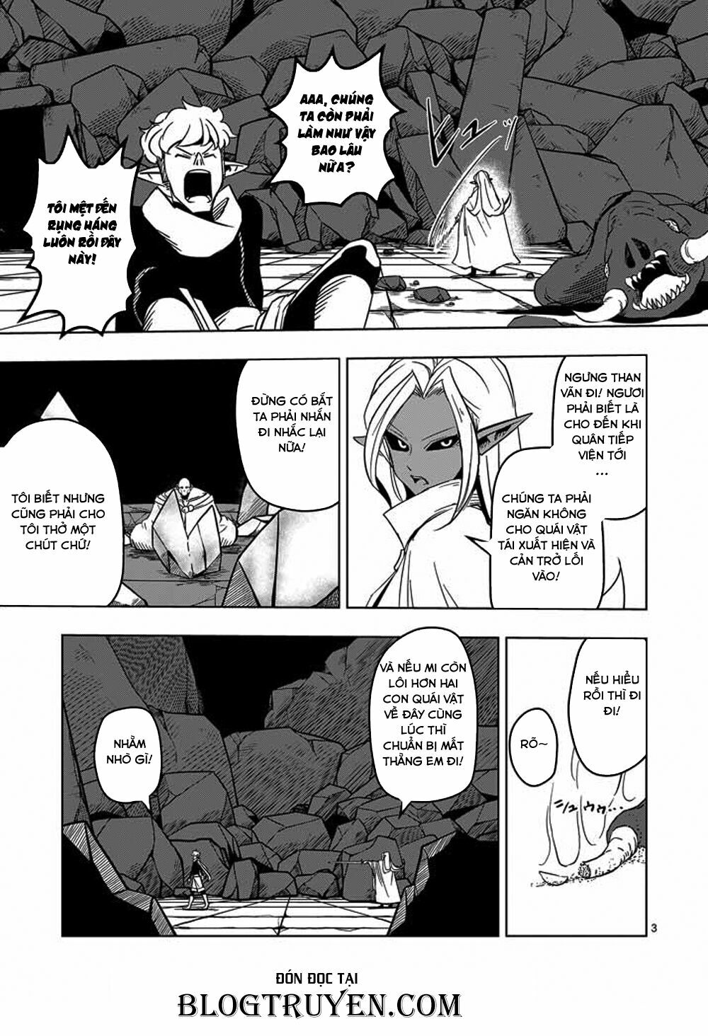 Helck Manga: Chapter 17: Tấn công, Lính thiên dực