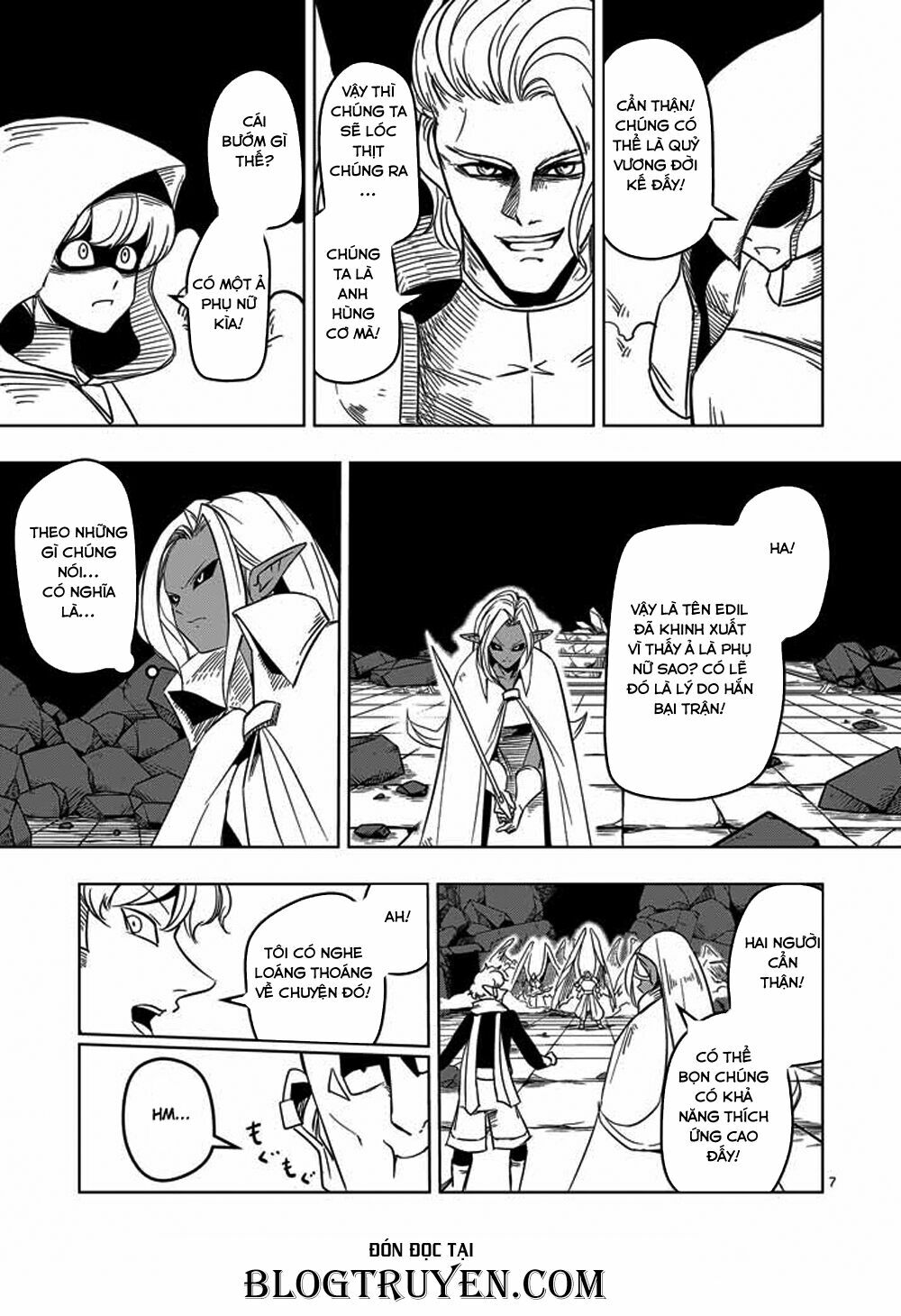 Helck Manga: Chapter 17: Tấn công, Lính thiên dực