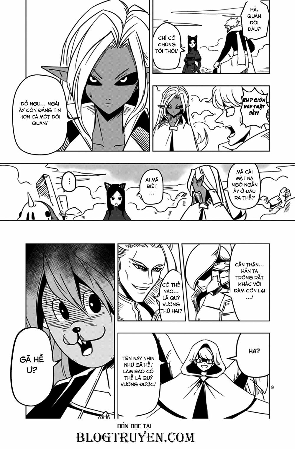Helck Manga: Chapter 18: Azudora của Tứ đại thiên vương
