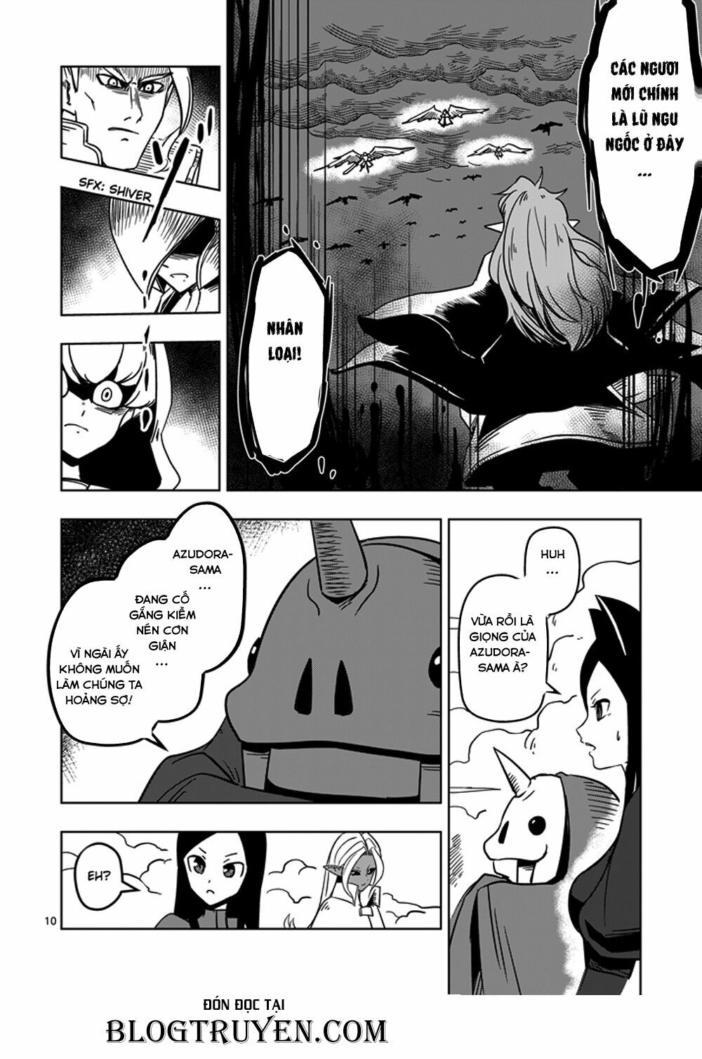 Helck Manga: Chapter 18: Azudora của Tứ đại thiên vương