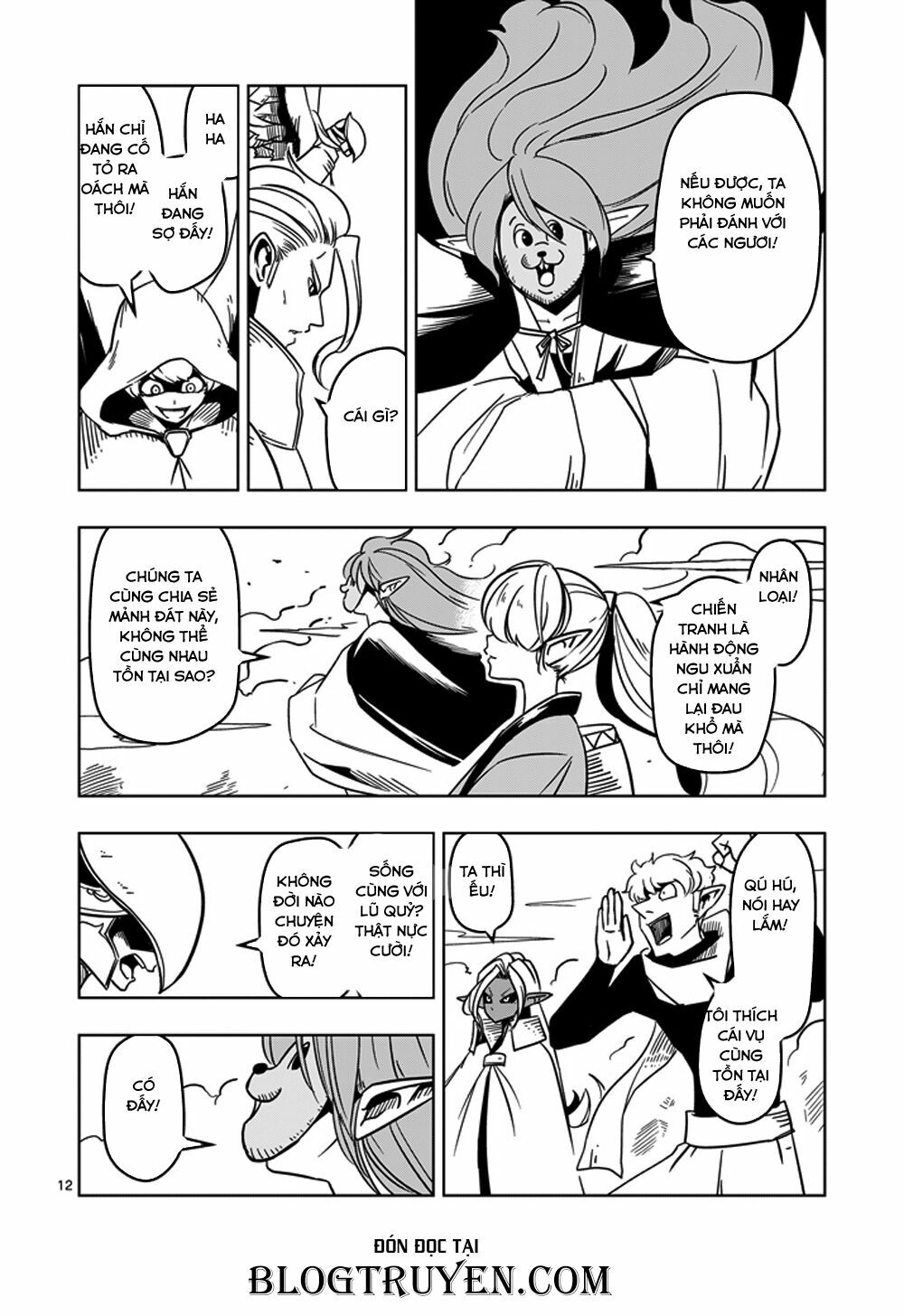 Helck Manga: Chapter 18: Azudora của Tứ đại thiên vương