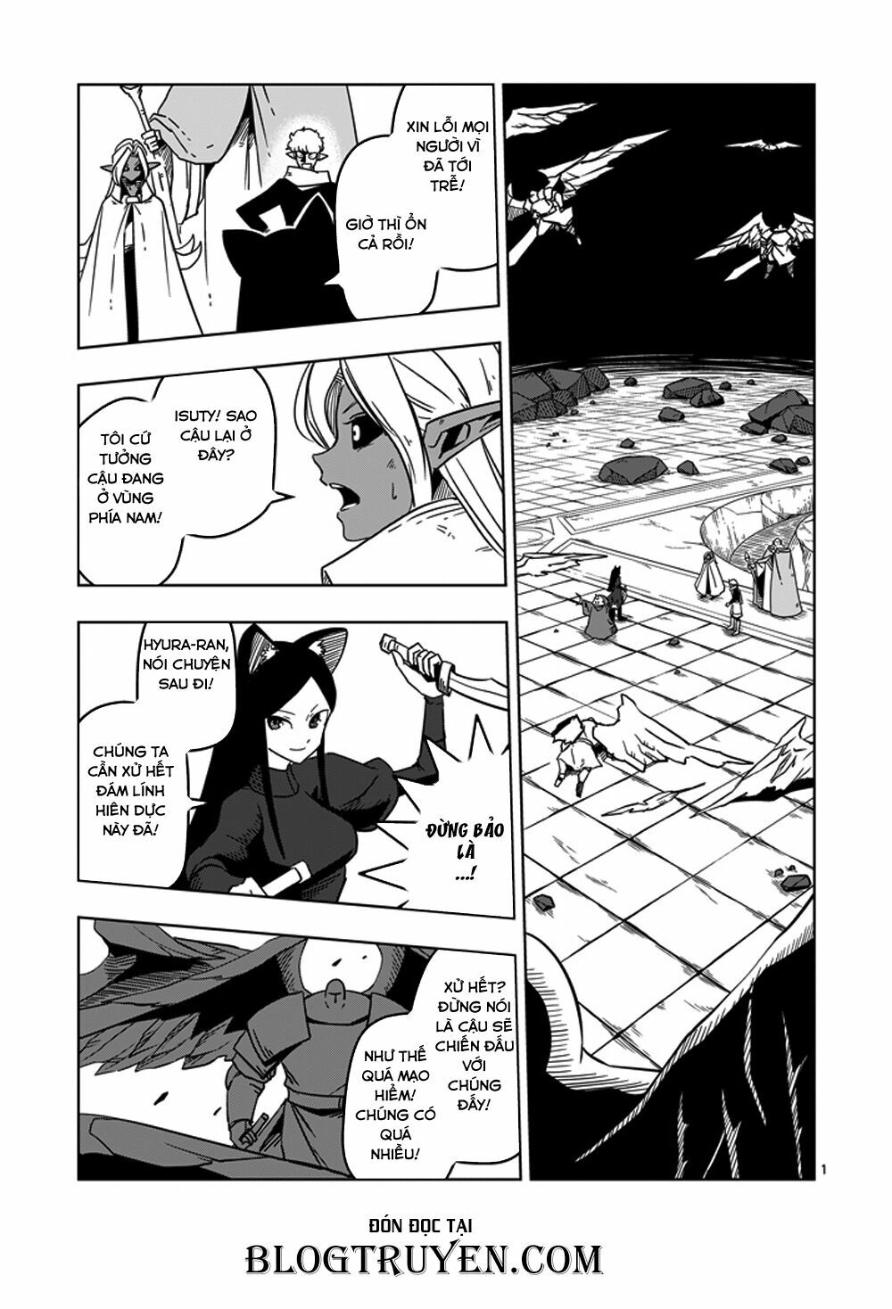 Helck Manga: Chapter 18: Azudora của Tứ đại thiên vương