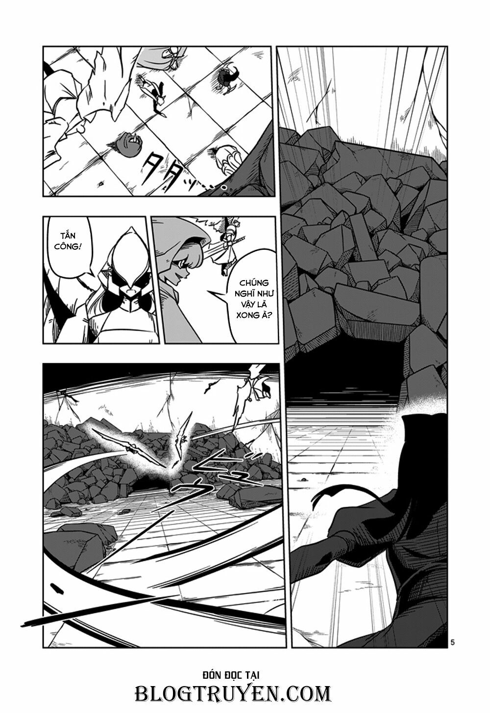Helck Manga: Chapter 18: Azudora của Tứ đại thiên vương