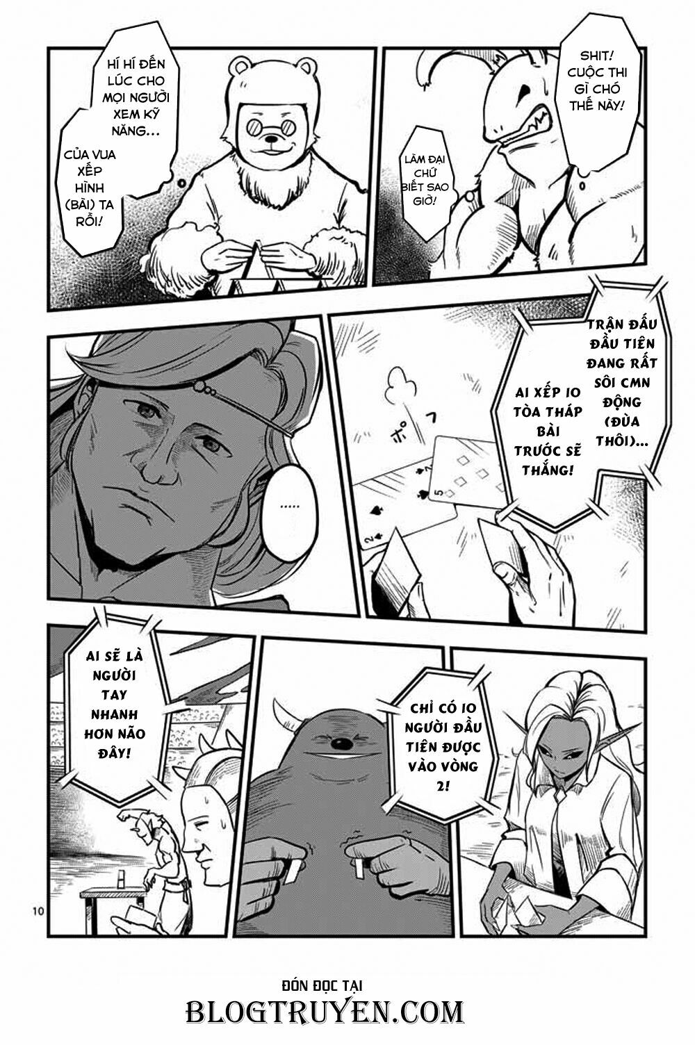 Helck Manga: Chapter 2: Tháp bài