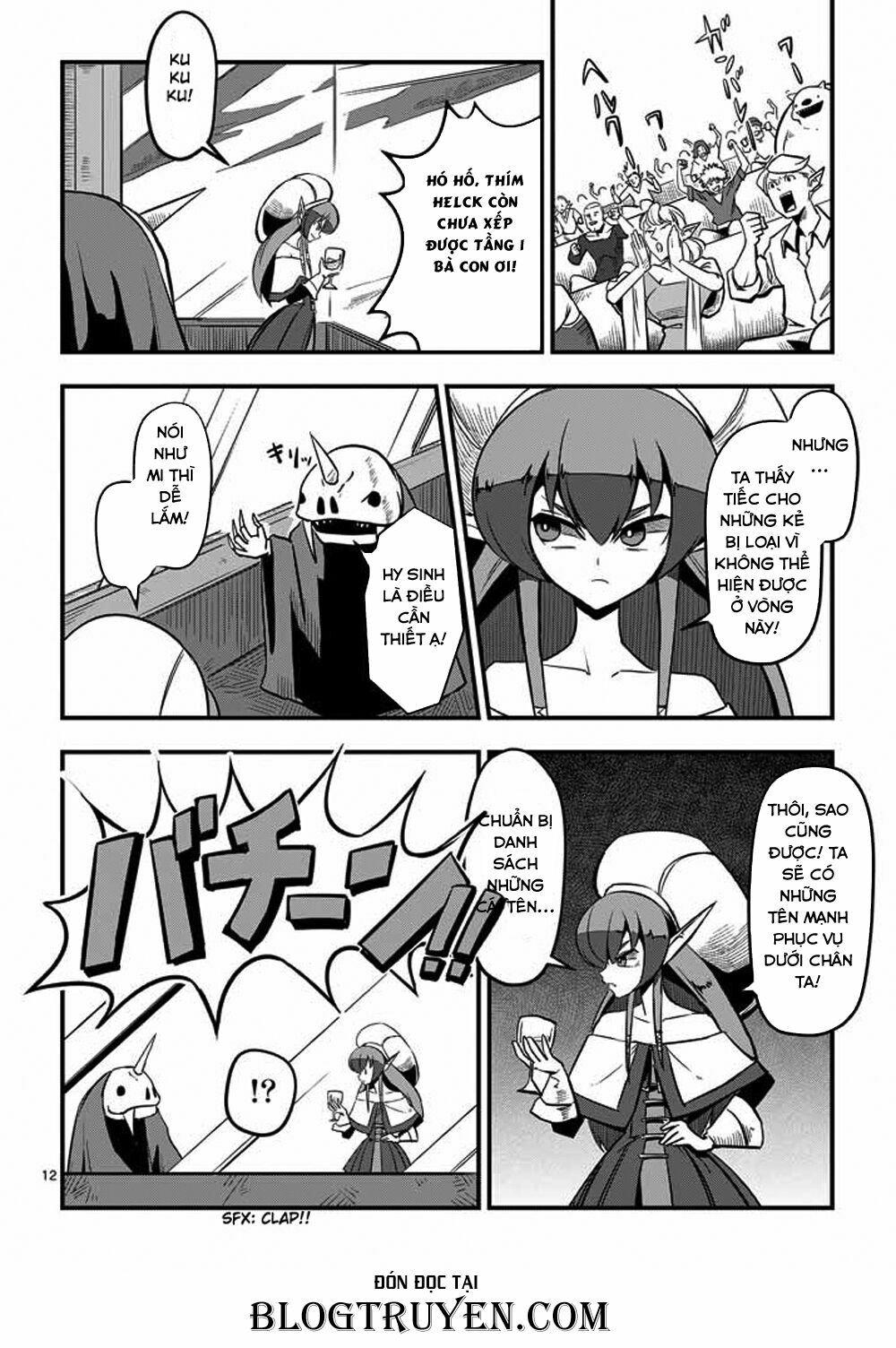 Helck Manga: Chapter 2: Tháp bài