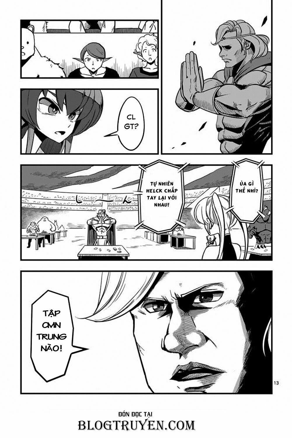 Helck Manga: Chapter 2: Tháp bài