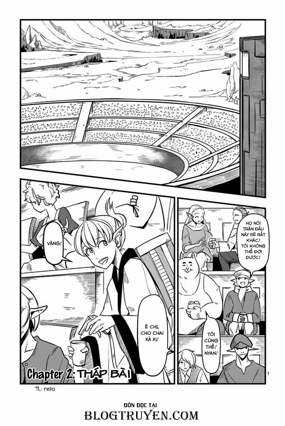 Helck Manga: Chapter 2: Tháp bài