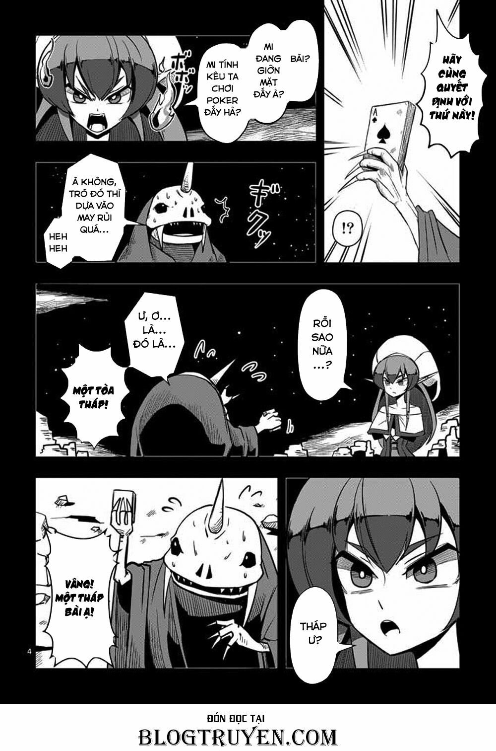 Helck Manga: Chapter 2: Tháp bài