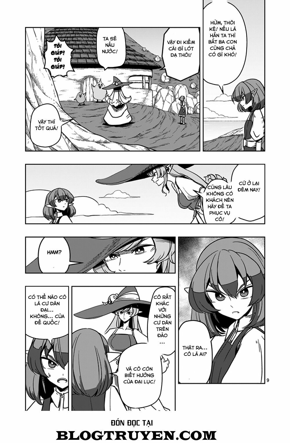 Helck Manga: Chapter 23: Hướng về đại lục