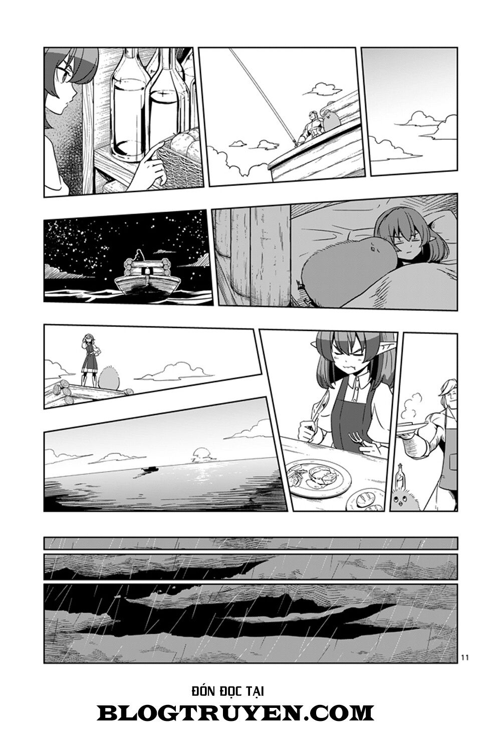Helck Manga: Chapter 24: Quái vật biển