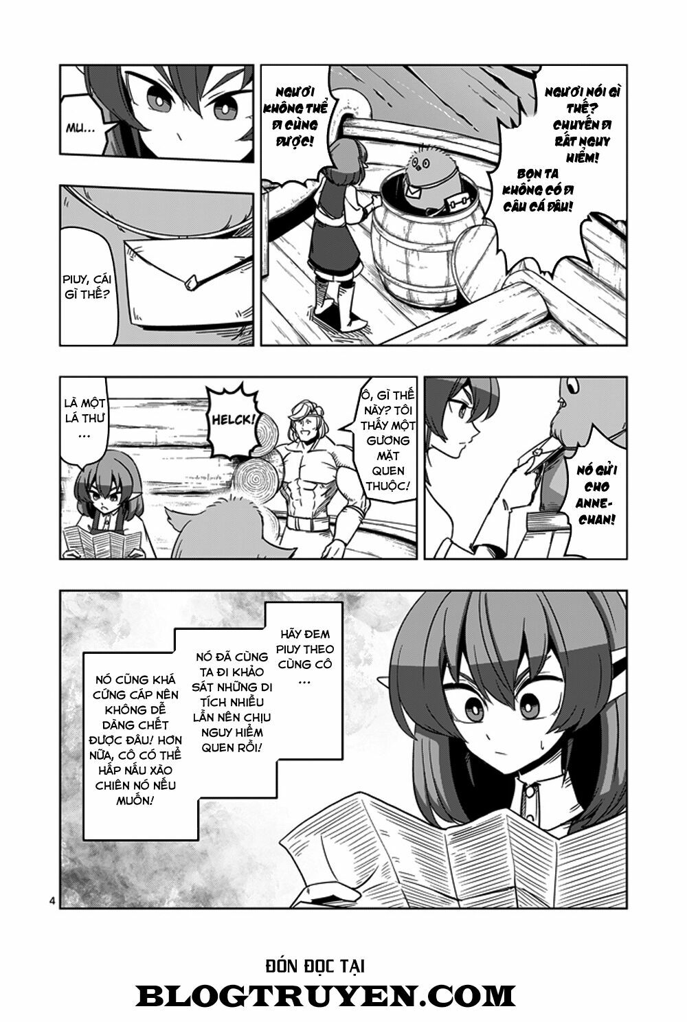 Helck Manga: Chapter 24: Quái vật biển
