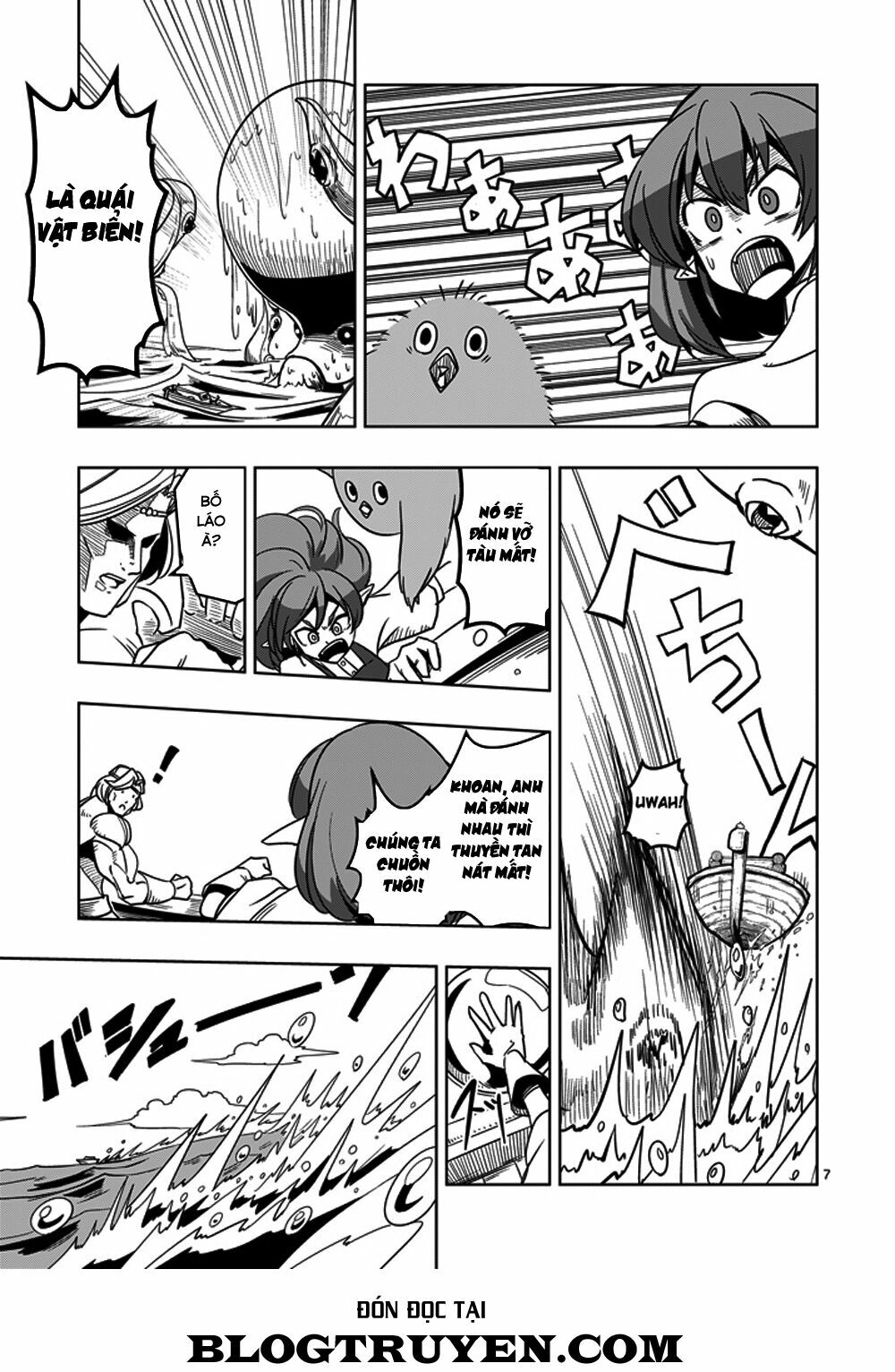Helck Manga: Chapter 24: Quái vật biển