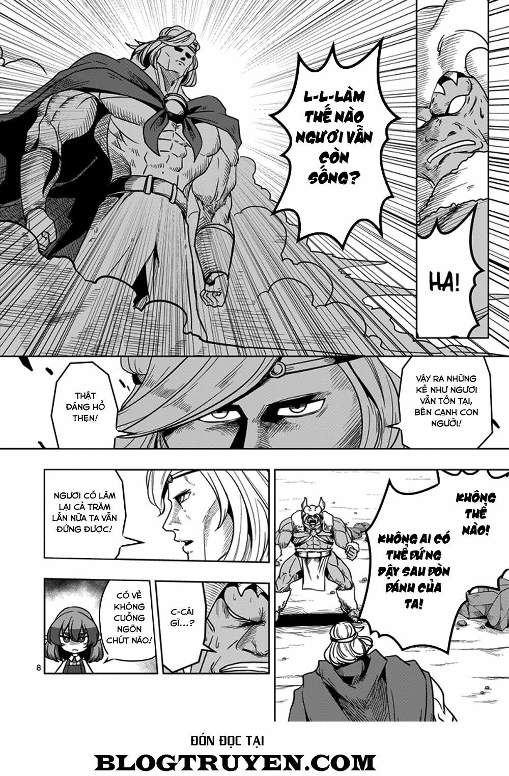 Helck Manga: Chapter 27: Sức mạnh của Vua tộc Toosu-men