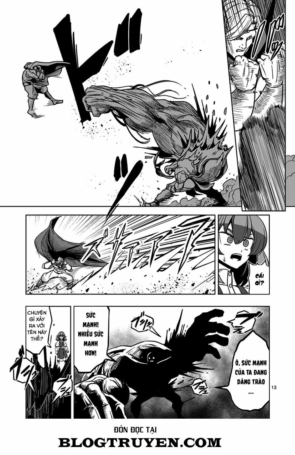 Helck Manga: Chapter 27: Sức mạnh của Vua tộc Toosu-men