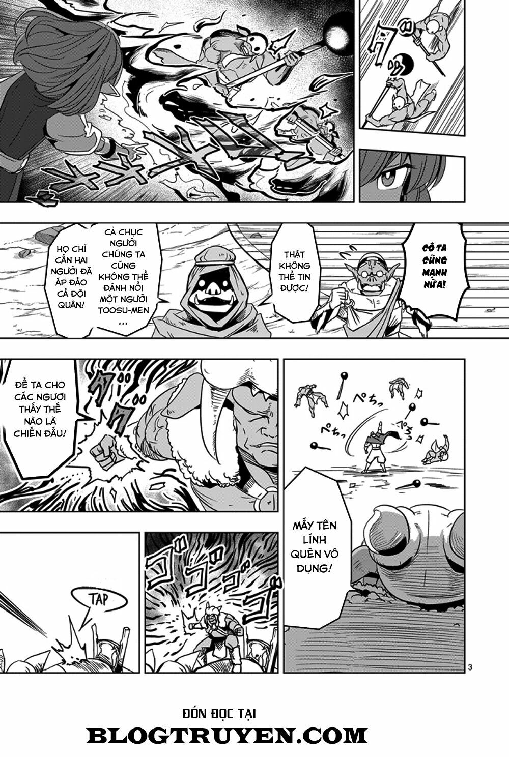 Helck Manga: Chapter 27: Sức mạnh của Vua tộc Toosu-men