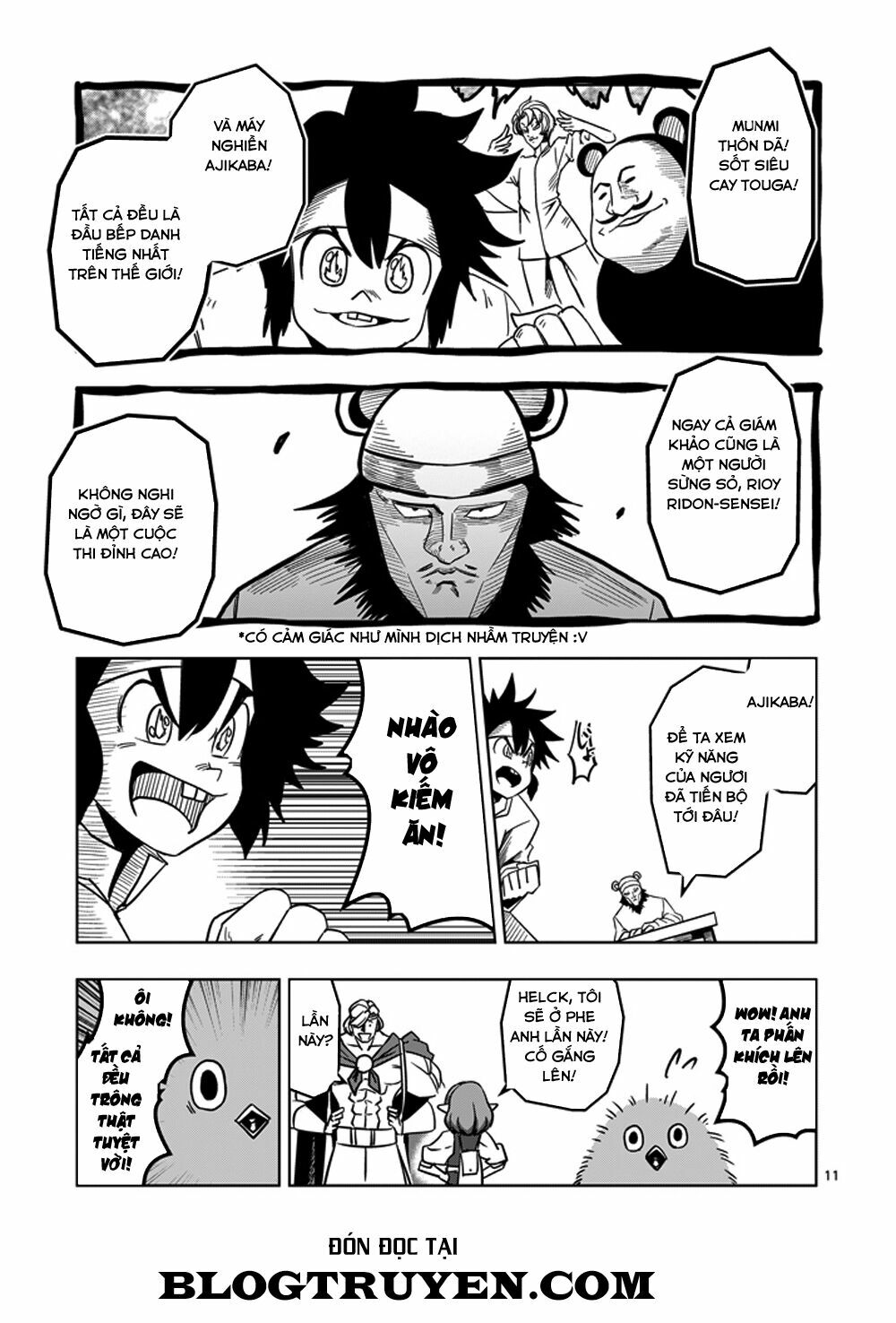 Helck Manga: Chapter 29: Vì bản đồ