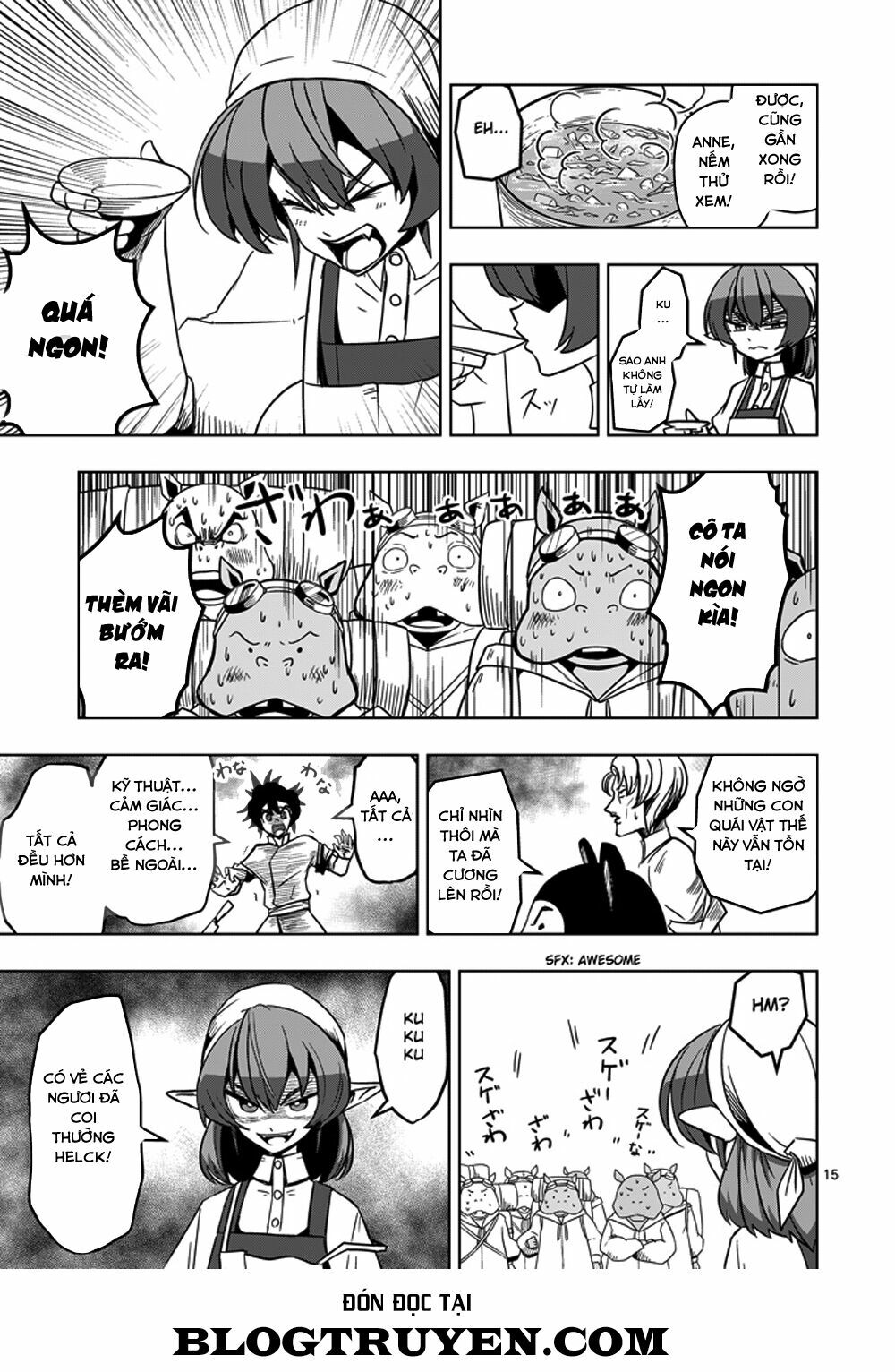 Helck Manga: Chapter 29: Vì bản đồ