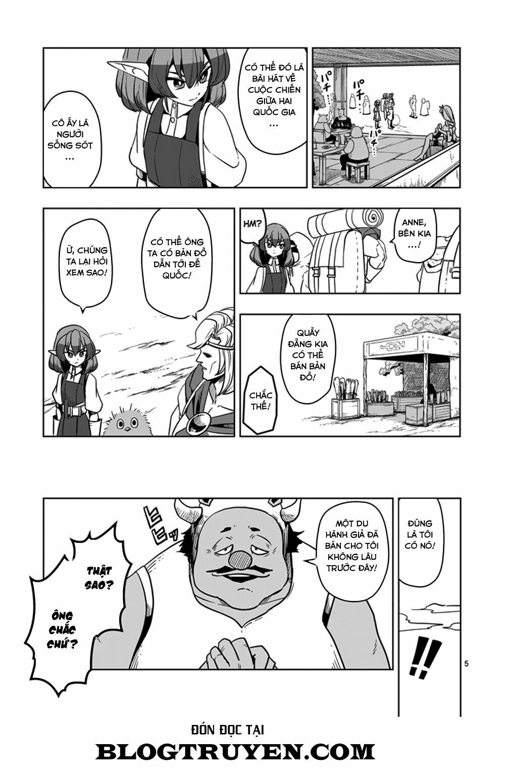 Helck Manga: Chapter 29: Vì bản đồ
