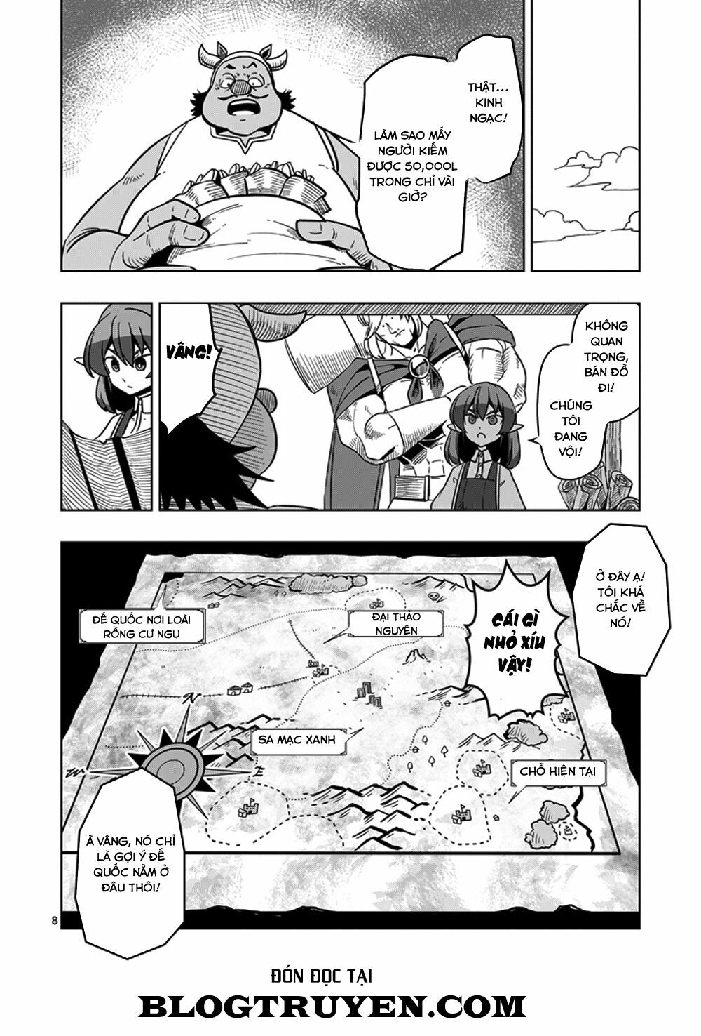 Helck Manga: Chapter 30: Chiến binh bóng tối