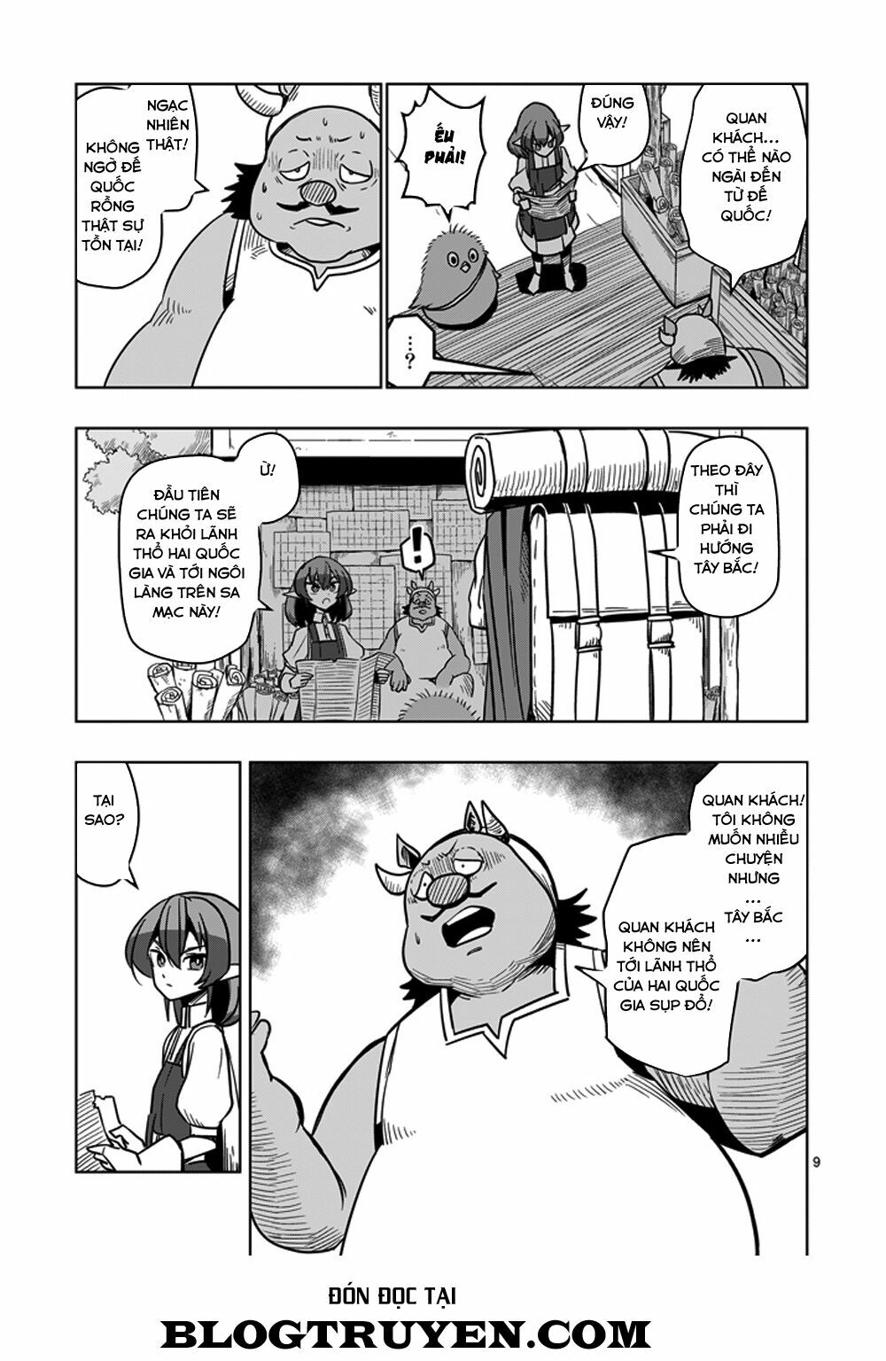 Helck Manga: Chapter 30: Chiến binh bóng tối
