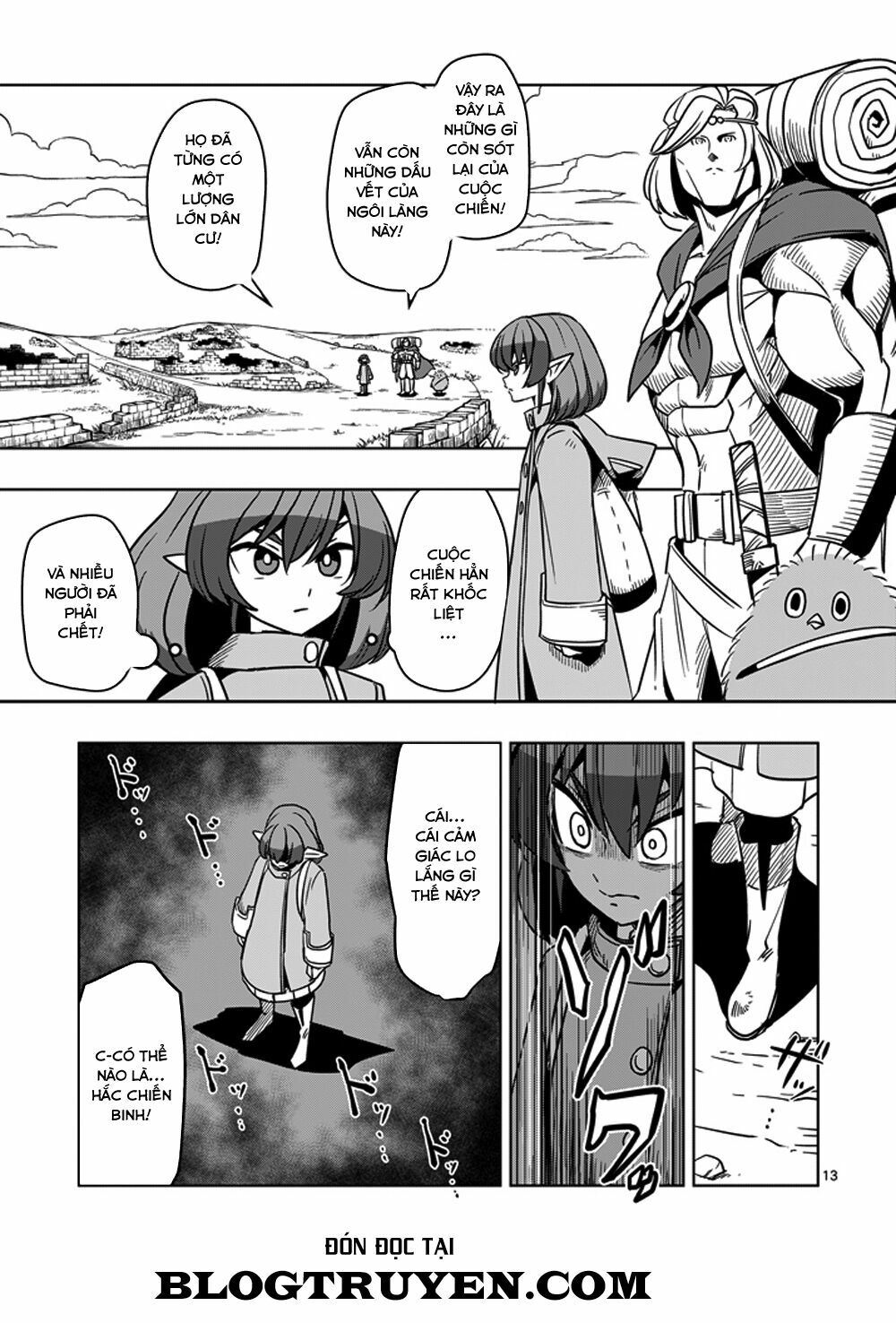 Helck Manga: Chapter 30: Chiến binh bóng tối