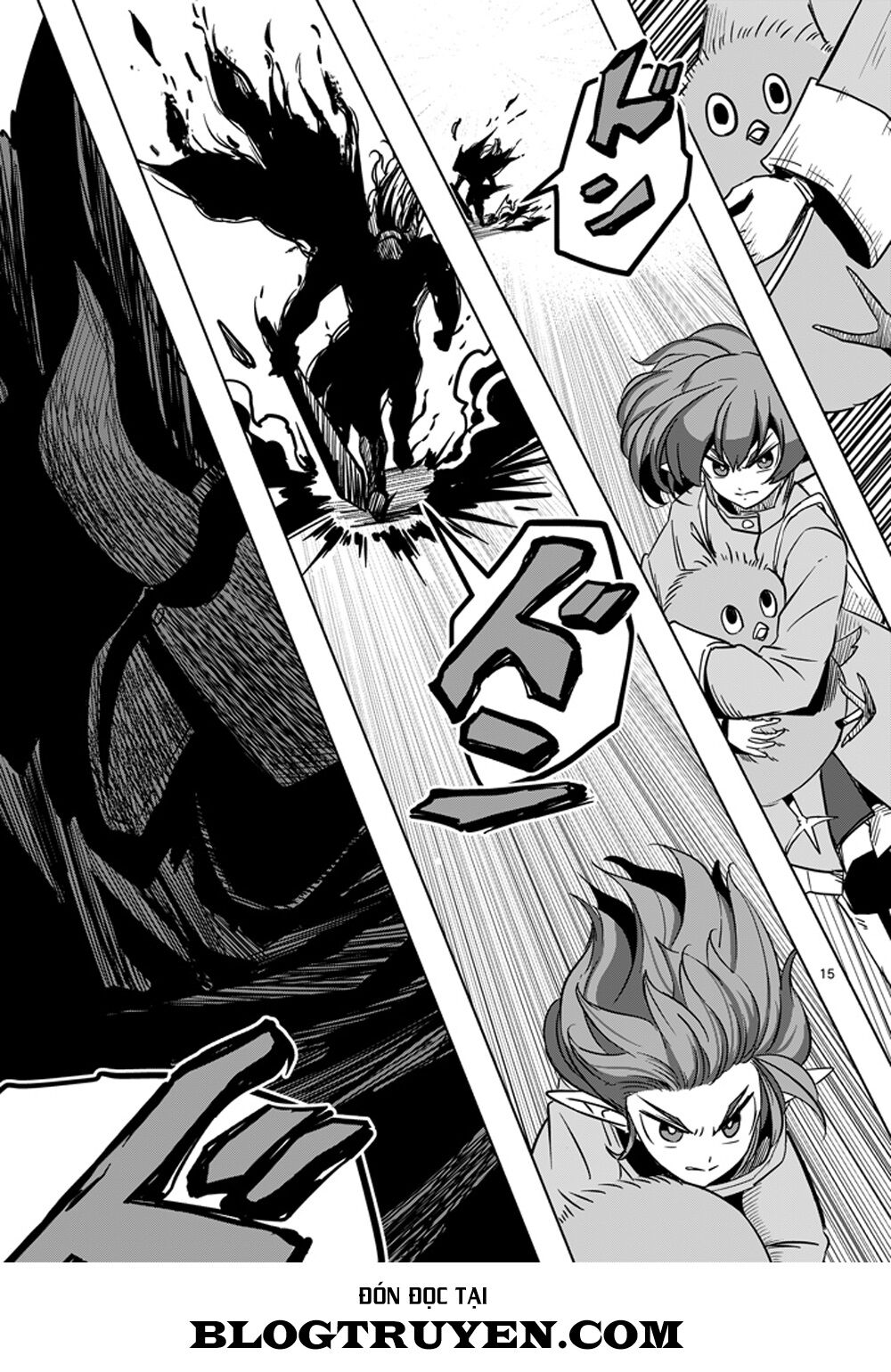 Helck Manga: Chapter 30: Chiến binh bóng tối